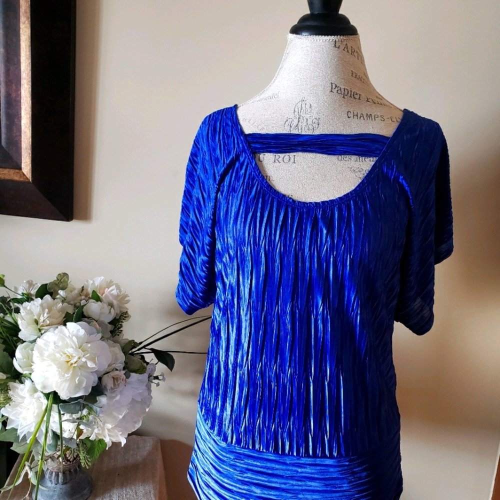 💚💚 3/$10 Vibrant Blue Blouse